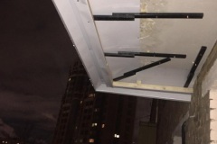 Крыши и навесы на балконе